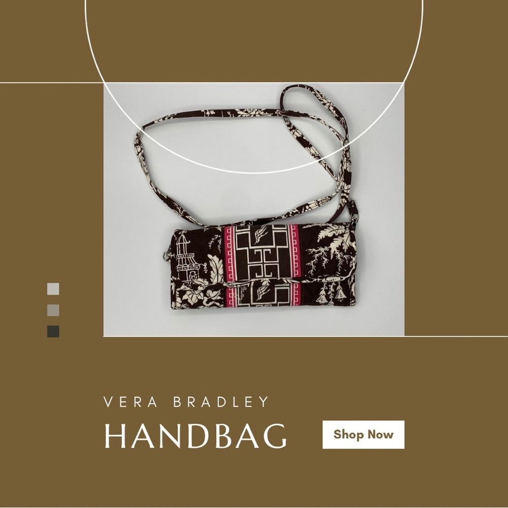 VERA BRADLEY - crossbody wallet - New Without Tags.
